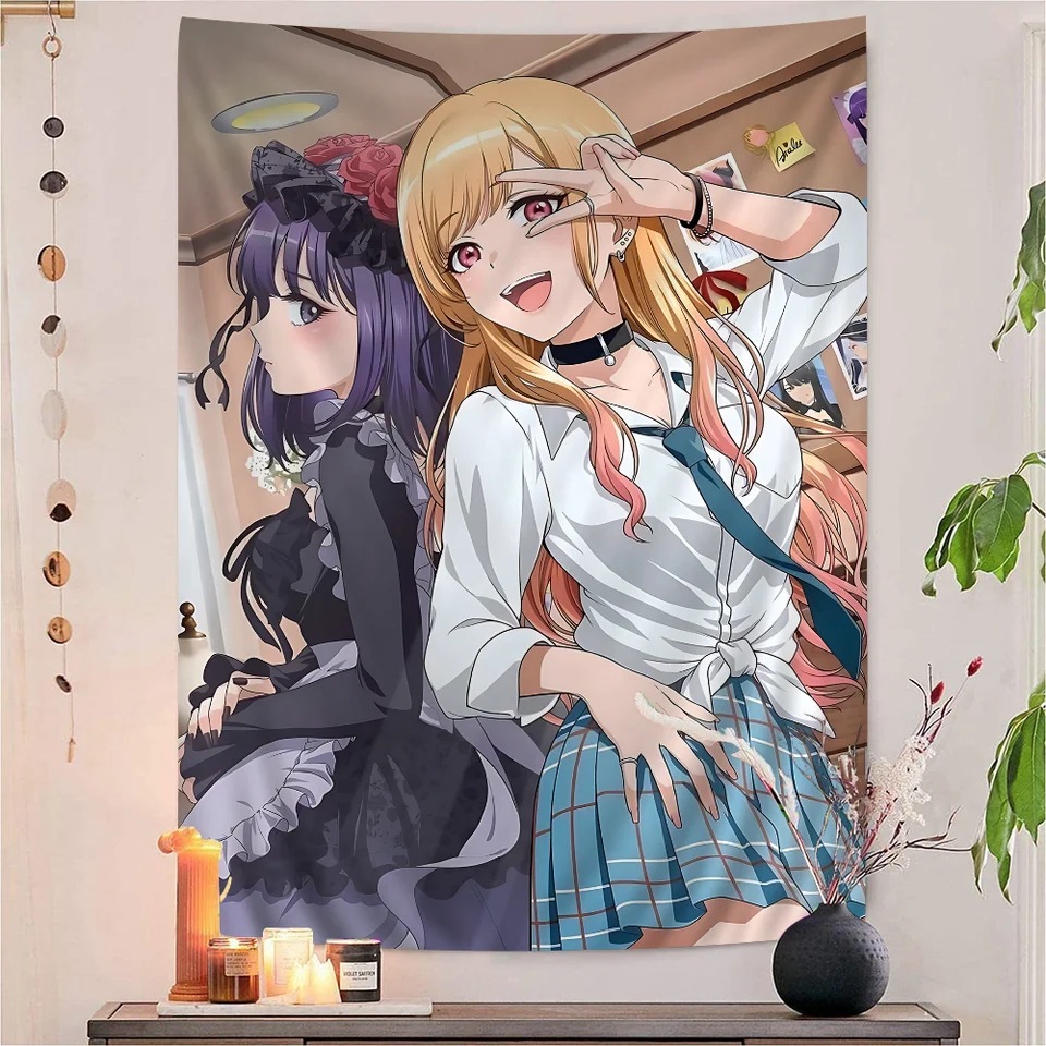 Tapiz de pared de anime My Dre - Aesthetic Tapestry reseña y precio