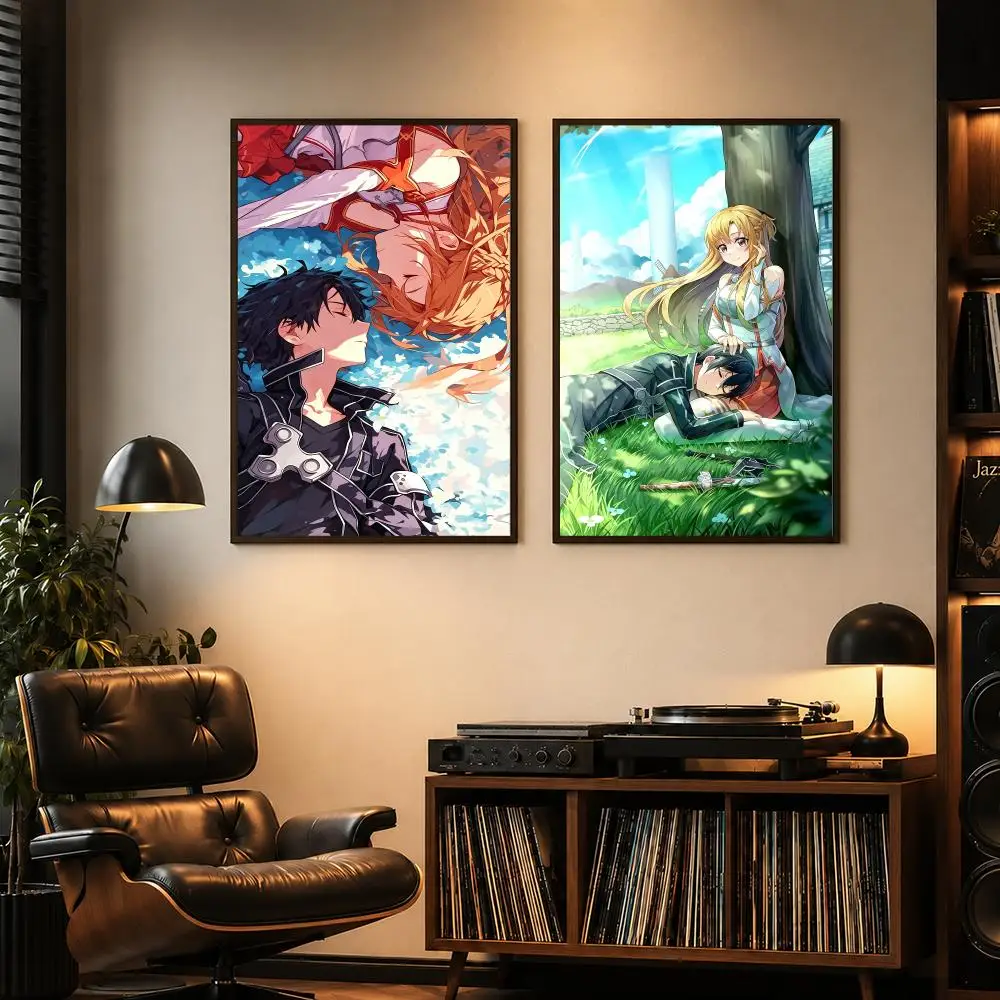 Póster de Anime Sword Online c - Home Decor Online Free reseña y precio