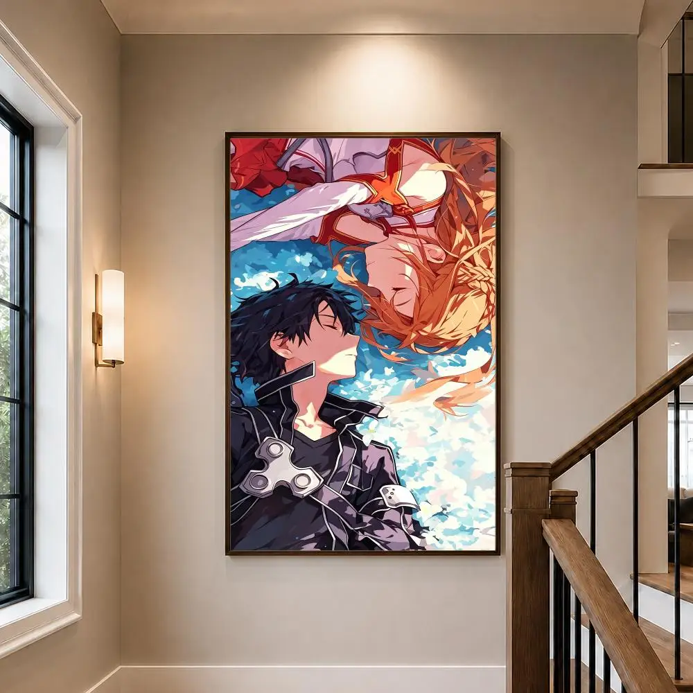 Póster de Anime Sword Online c - Home Decor Online Free reseña y precio