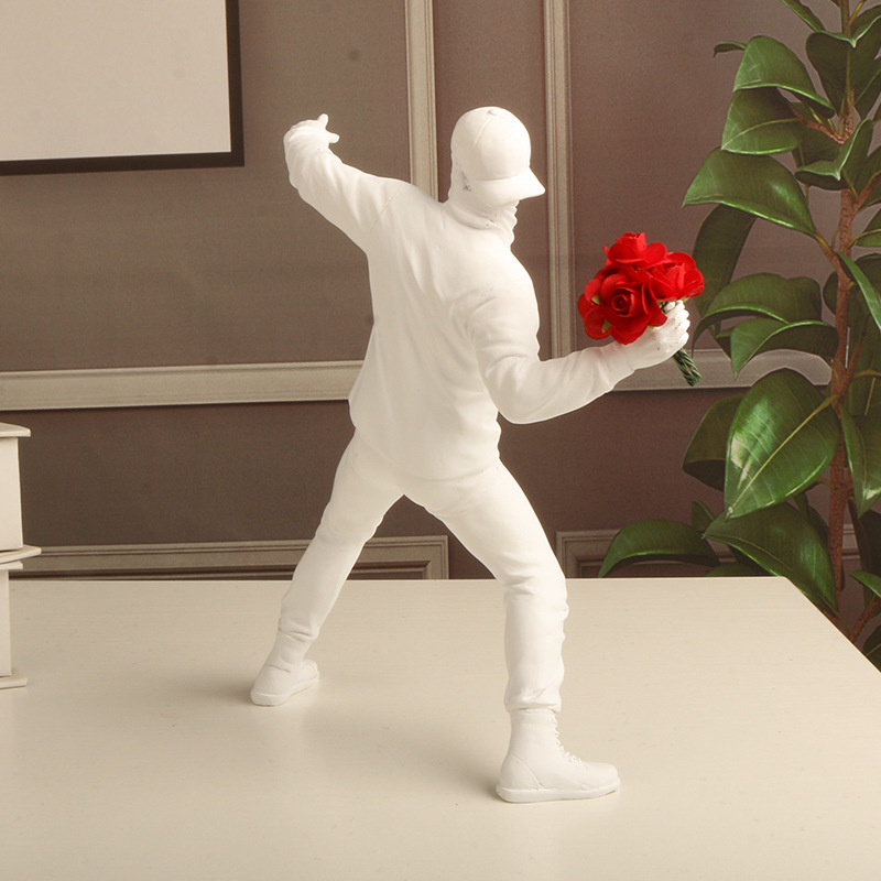 Banksy-escultura de arte abstr - Abstract Sculpture Resin reseña y precio