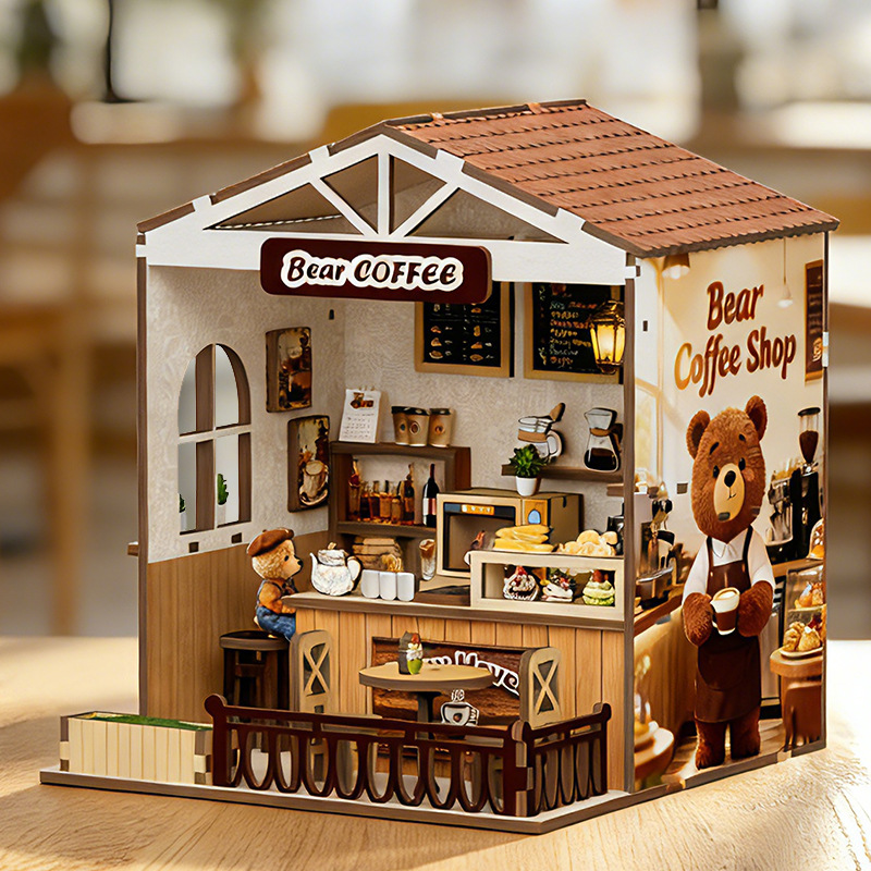 Rompecabezas de Casa de Café M - Home Decor Store reseña y precio