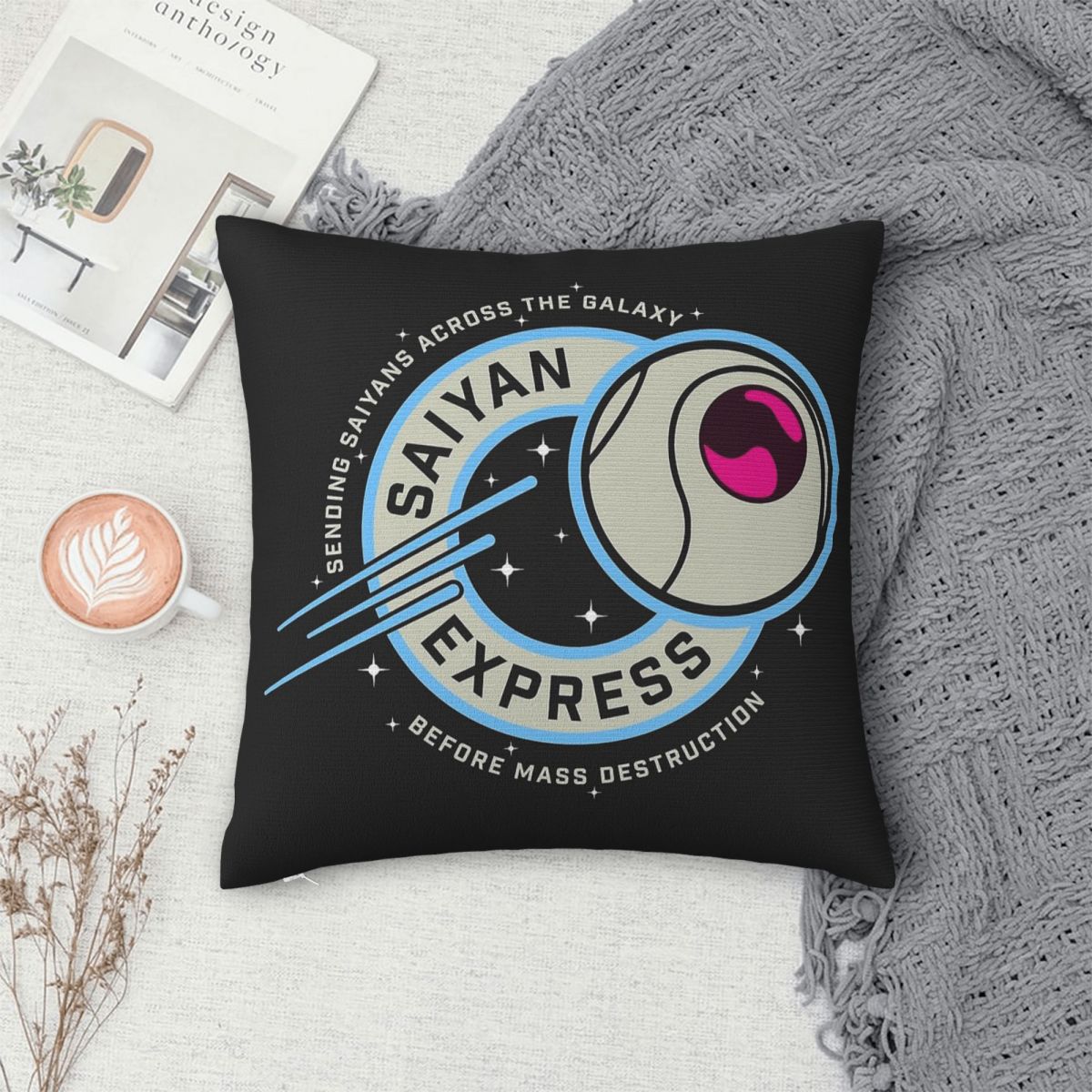 Funda de almohada Saiyan Expre - Home Decor Express reseña y precio