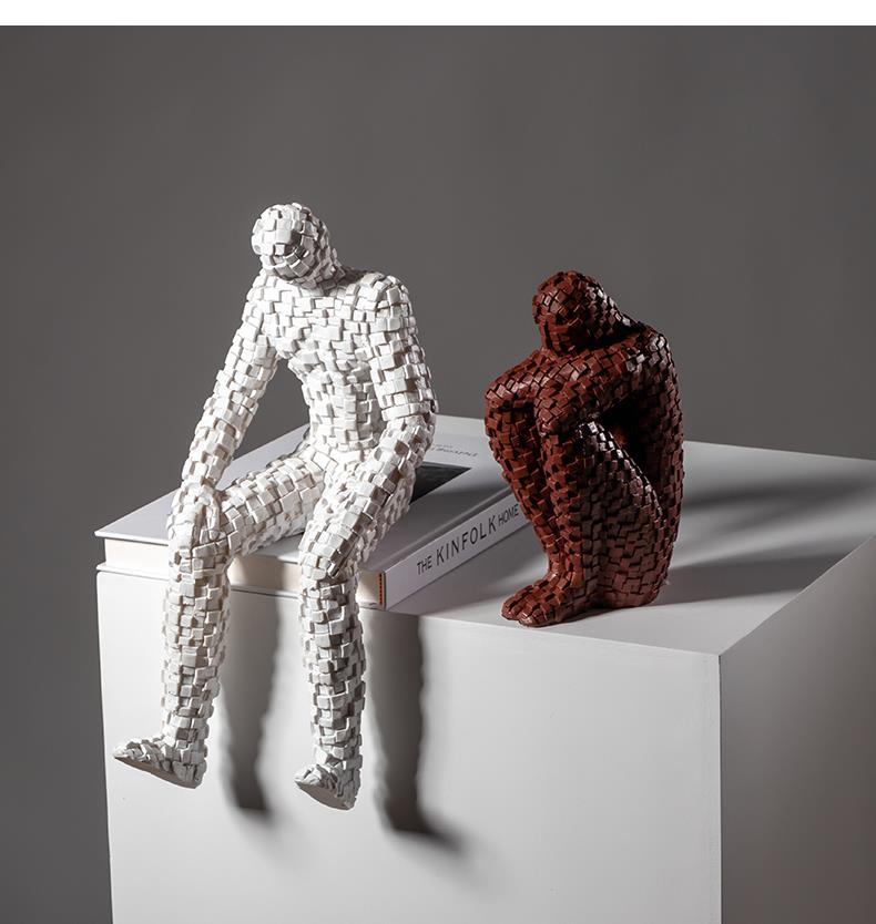 Figuras de Mosaico, Escultura, - Abstract Sculpture Resin reseña y precio